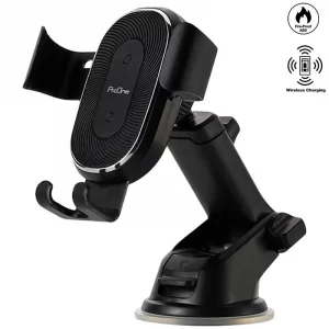 پایه نگهدارنده و شارژر بی سیم گوشی موبایل پرووان مدل PHD01