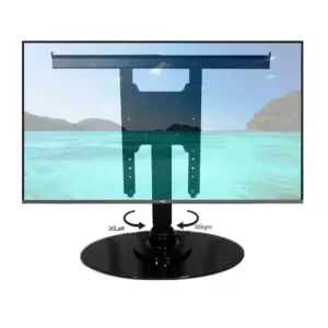 پایه تلویزیون رومیزی برقی ریموتی