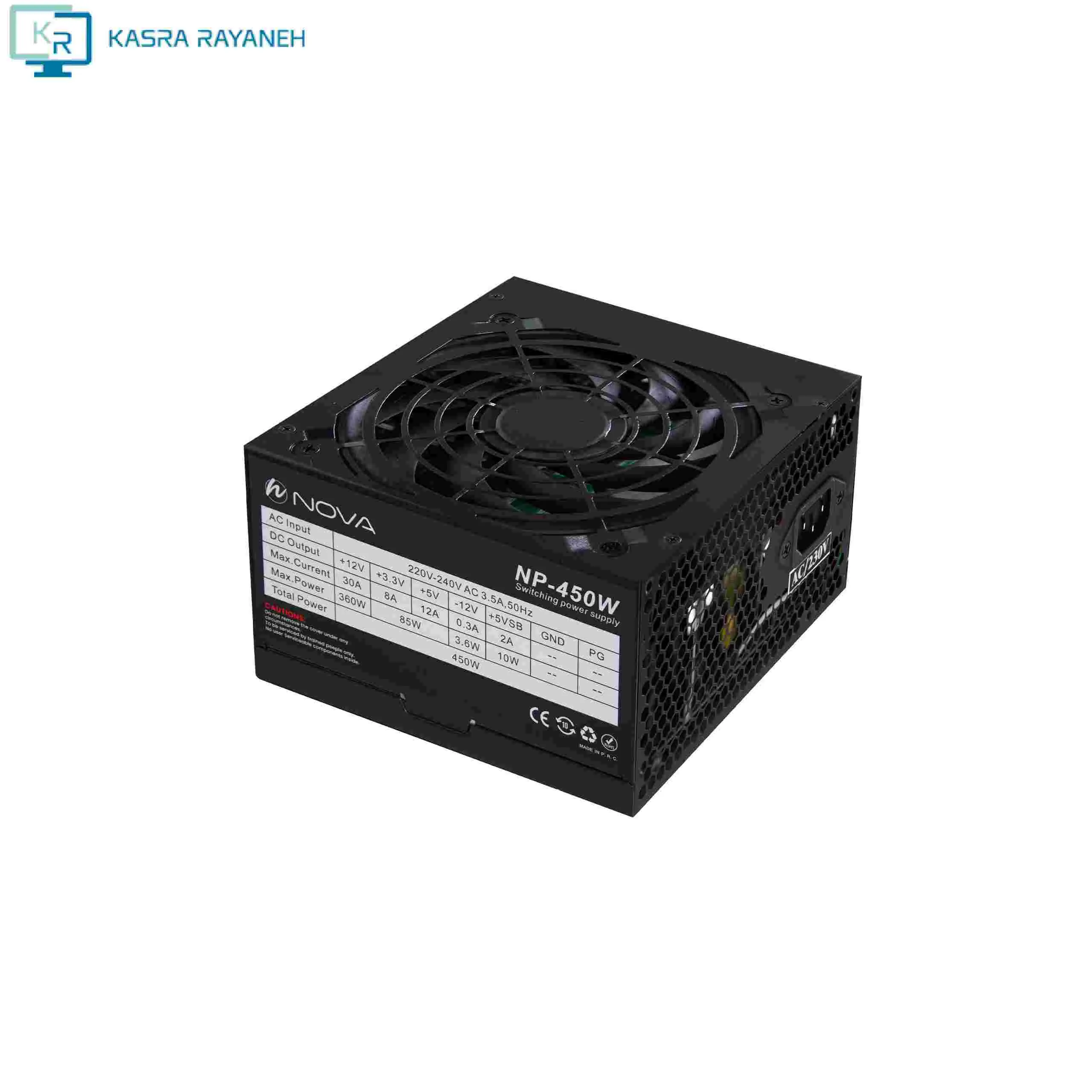 منبع تغذیه نوا مدل NP-450W منبع تغذیه نوا مدل NP-450W