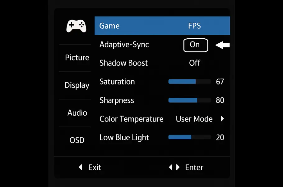 adaptive-Sync-on or off