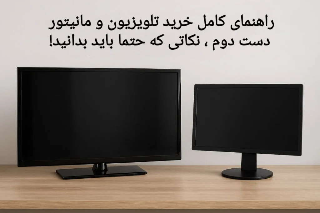 خرید تلویزیون و مانیتور دست دوم